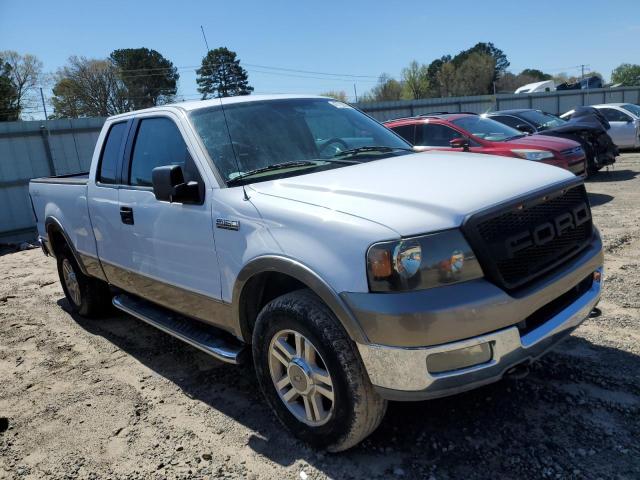 1FTPX14505NB30764 - 2005 FORD F150 WHITE photo 4