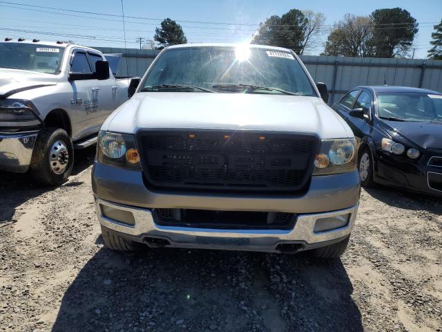 1FTPX14505NB30764 - 2005 FORD F150 WHITE photo 5