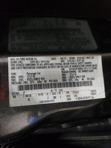 1FADP5BU1FL111549 - 2015 FORD C-MAX SEL CHARCOAL photo 13