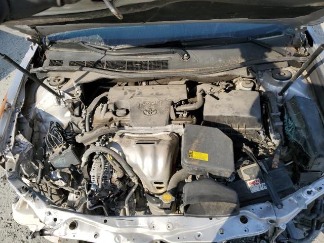 4T4BF1FK6ER409434 - 2014 TOYOTA CAMRY L SILVER photo 11