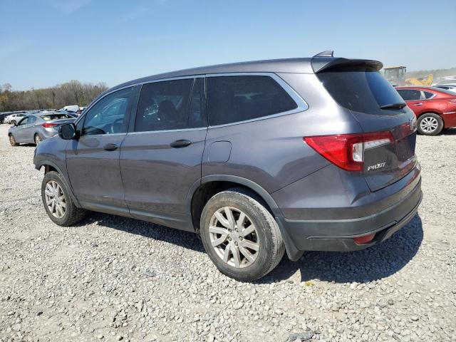 5FNYF5H10KB001505 - 2019 HONDA PILOT LX GRAY photo 2