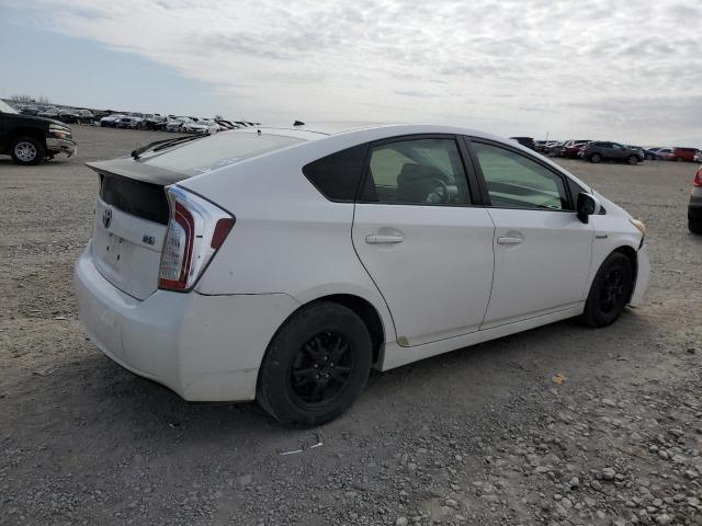 JTDKN3DU8C5418399 - 2012 TOYOTA PRIUS WHITE photo 3