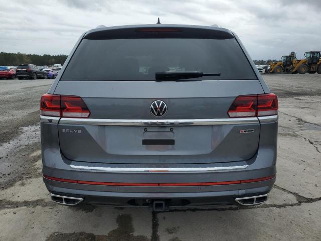 1V2AR2CA7NC517861 - 2022 VOLKSWAGEN ATLAS SEL R-LINE GRAY photo 6