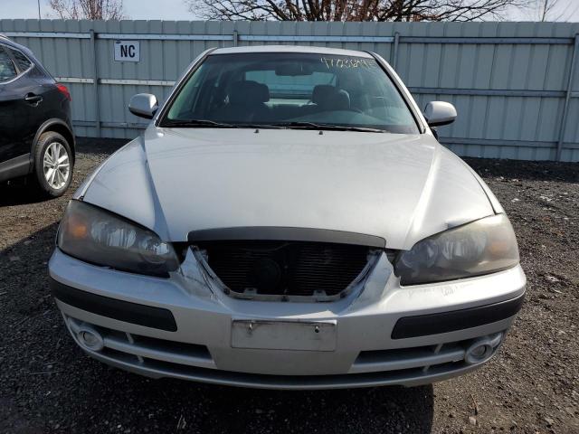 KMHDN56D06U181253 - 2006 HYUNDAI ELANTRA GLS SILVER photo 5