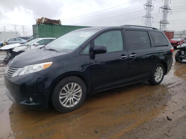 5TDYK3DCXGS704992 - 2016 TOYOTA SIENNA XLE BLACK photo 1