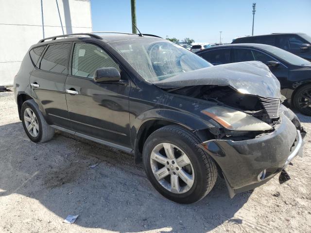 JN8AZ08W97W632994 - 2007 NISSAN MURANO SL BLACK photo 4