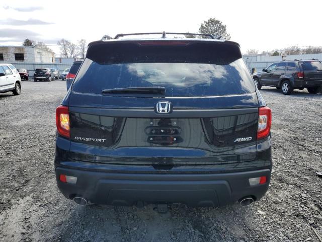 5FNYF8H54MB040931 - 2021 HONDA PASSPORT EXL BLACK photo 6