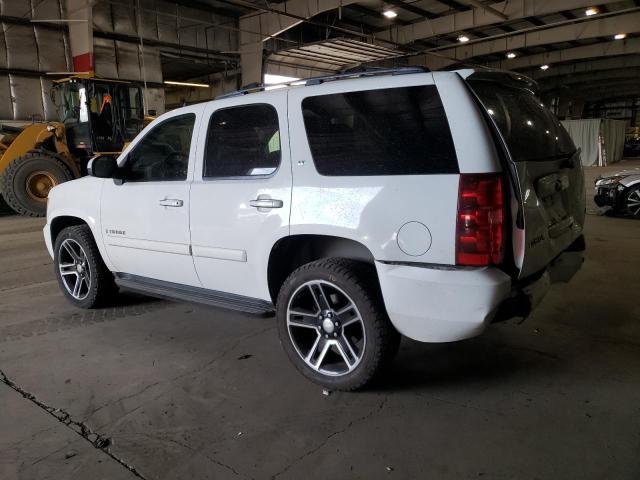 1GNFK13047J328474 - 2007 CHEVROLET TAHOE K1500 WHITE photo 2