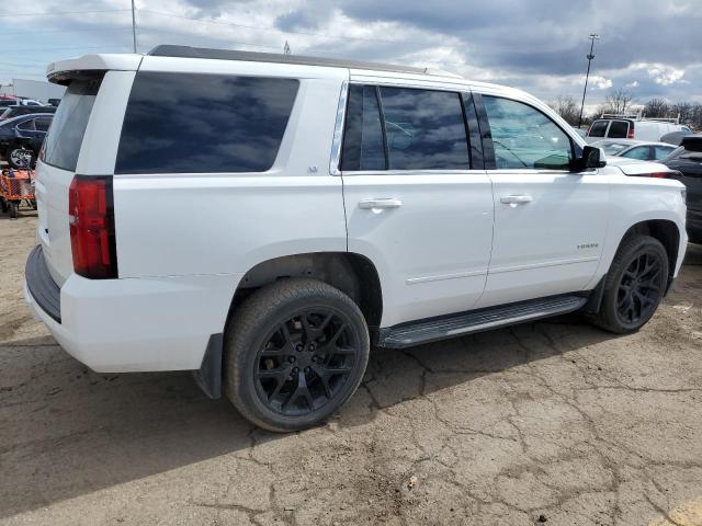 1GNSKBKC1HR312719 - 2017 CHEVROLET TAHOE K1500 LT WHITE photo 3