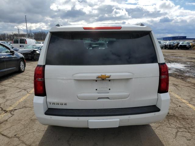 1GNSKBKC1HR312719 - 2017 CHEVROLET TAHOE K1500 LT WHITE photo 6