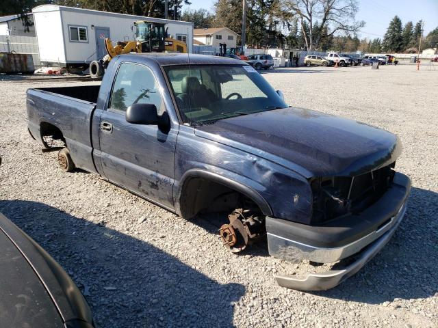 1GCEC14X87Z151796 - 2007 CHEVROLET silverado C1500 CLASSIC BLUE photo 4