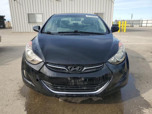 KMHDH4AE8BU102052 - 2011 HYUNDAI ELANTRA GLS BLACK photo 5