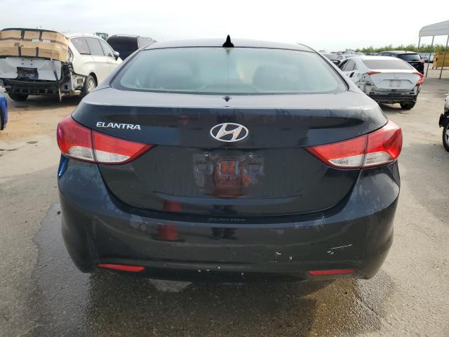 KMHDH4AE8BU102052 - 2011 HYUNDAI ELANTRA GLS BLACK photo 6