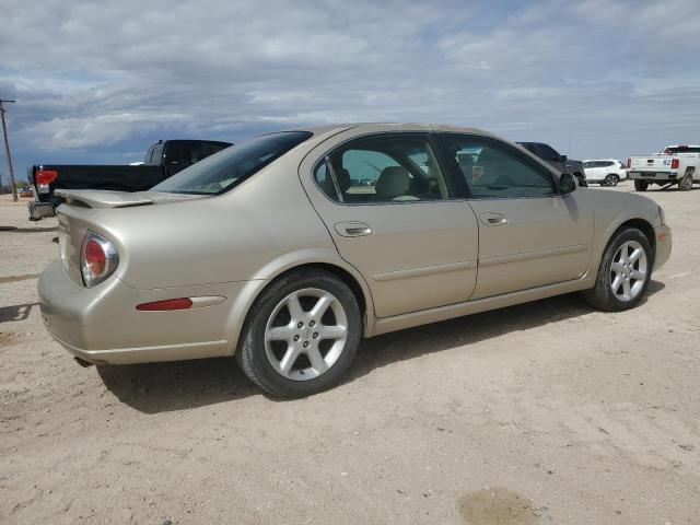 JN1DA31D32T422852 - 2002 NISSAN MAXIMA GLE GOLD photo 3