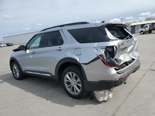 1FMSK8DH8MGB96294 - 2021 FORD EXPLORER XLT 灰色 照片 2