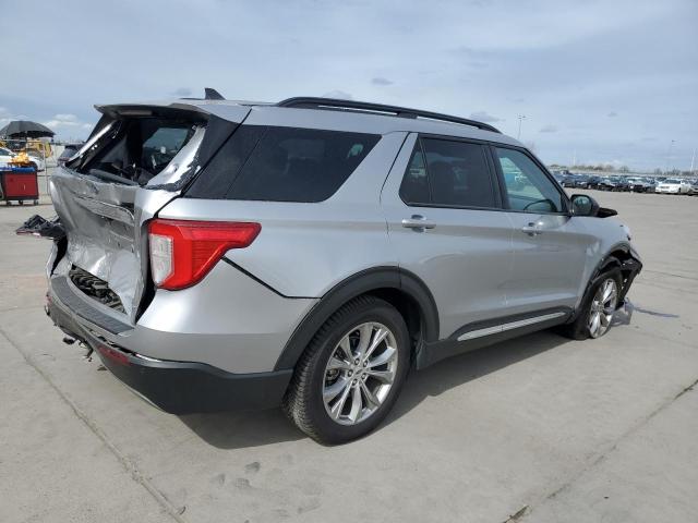 1FMSK8DH8MGB96294 - 2021 FORD EXPLORER XLT 灰色 照片 3