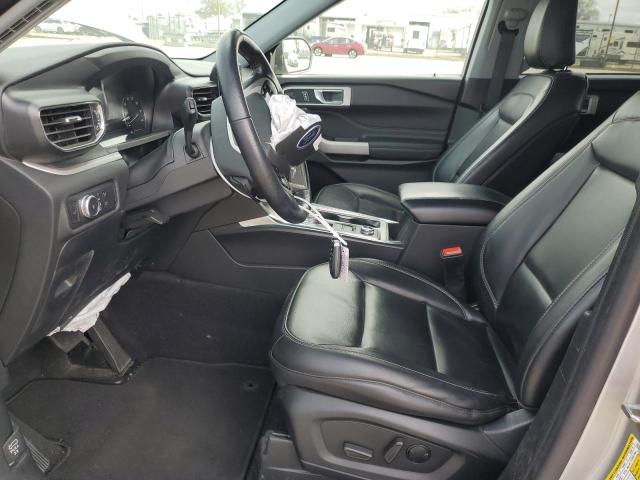 1FMSK8DH8MGB96294 - 2021 FORD EXPLORER XLT 灰色 照片 7