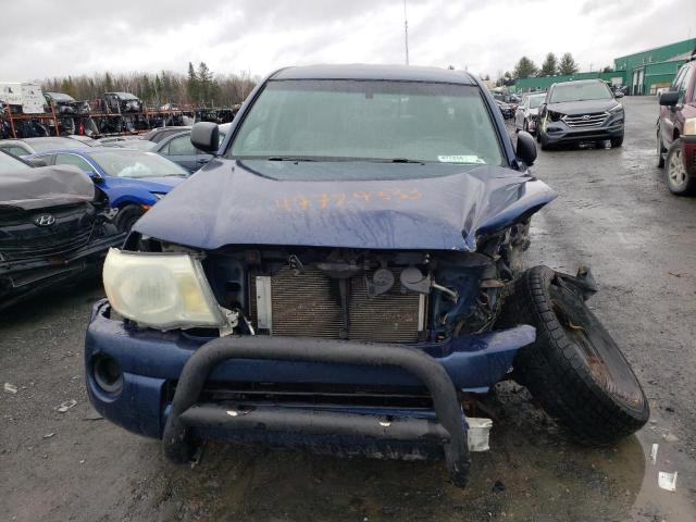 5TEMU52N97Z406803 - 2007 TOYOTA TACOMA DOUBLE CAB LONG BED BLUE photo 5