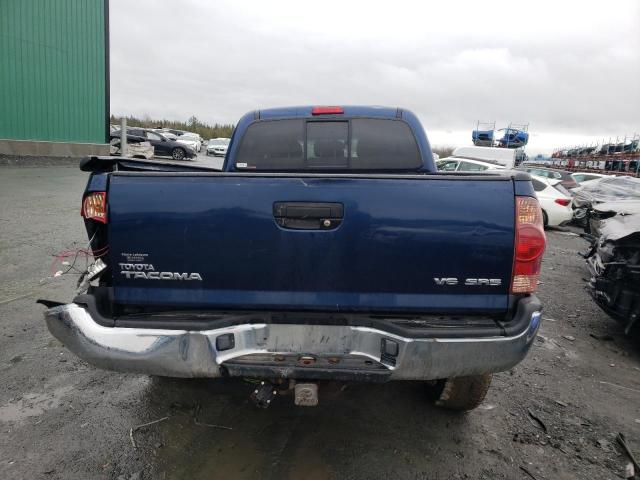 5TEMU52N97Z406803 - 2007 TOYOTA TACOMA DOUBLE CAB LONG BED BLUE photo 6