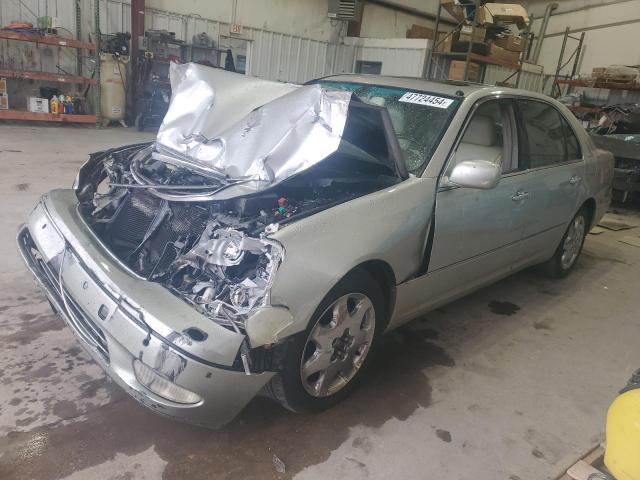 JTHBN30F410034345 - 2001 LEXUS LS 430 SILVER photo 1