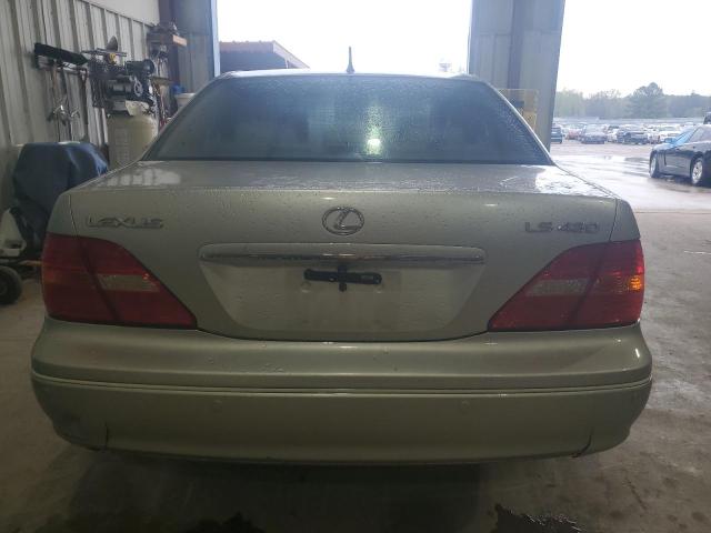 JTHBN30F410034345 - 2001 LEXUS LS 430 SILVER photo 6