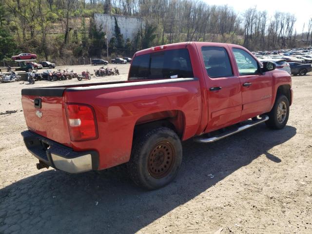 2GCEK13M471653403 - 2007 CHEVROLET SILVERADO K1500 CREW CAB RED photo 3