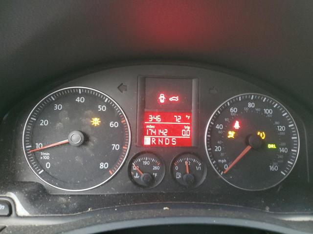 3VWEF71K77M179087 - 2007 VOLKSWAGEN JETTA WOLFSBURG 黑色 照片 9