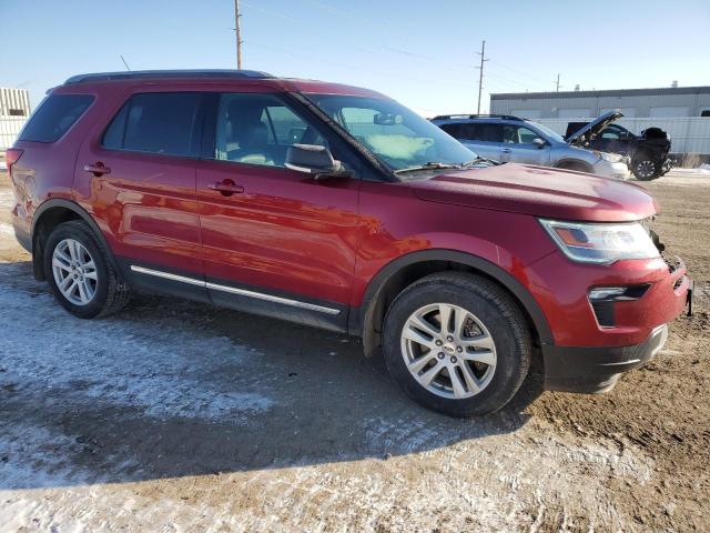 1FM5K8D80KGB05657 - 2019 FORD EXPLORER XLT RED photo 4