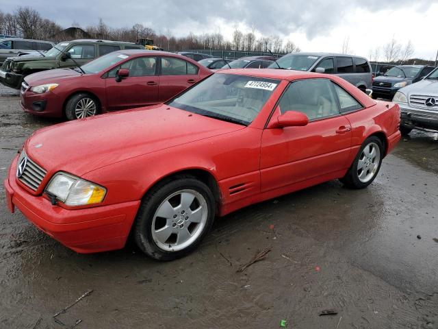 WDBFA68F0XF187538 - 1999 MERCEDES-BENZ SL 500 RED photo 1