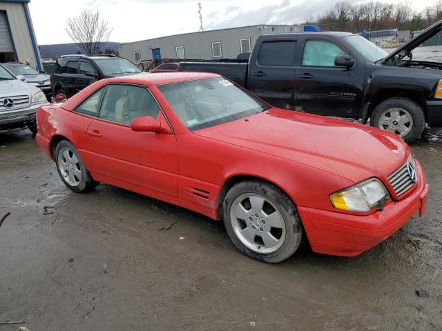 WDBFA68F0XF187538 - 1999 MERCEDES-BENZ SL 500 RED photo 4