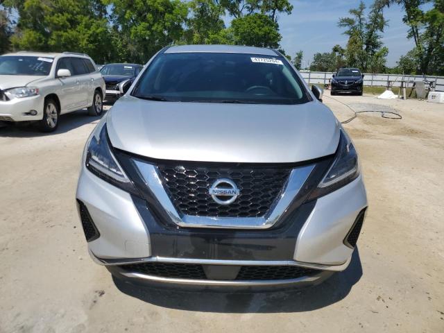 5N1AZ2AJ2MC142198 - 2021 NISSAN MURANO S SILVER photo 5