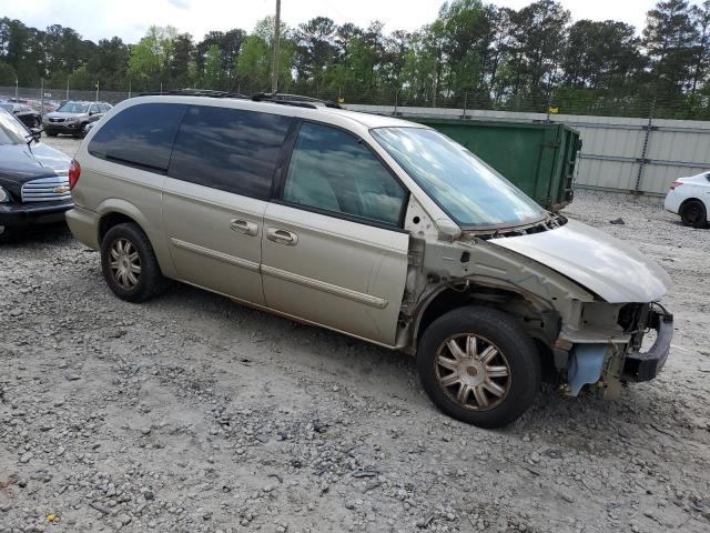 2C4GP54L25R204145 - 2005 CHRYSLER TOWN & COU TOURING ბეჟი ფოტო 4