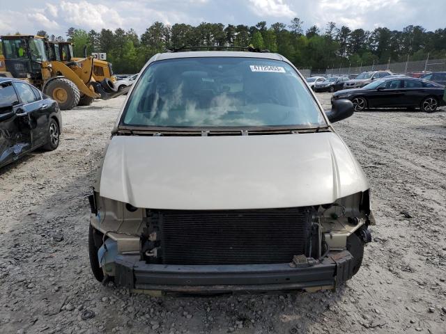 2C4GP54L25R204145 - 2005 CHRYSLER TOWN & COU TOURING ბეჟი ფოტო 5