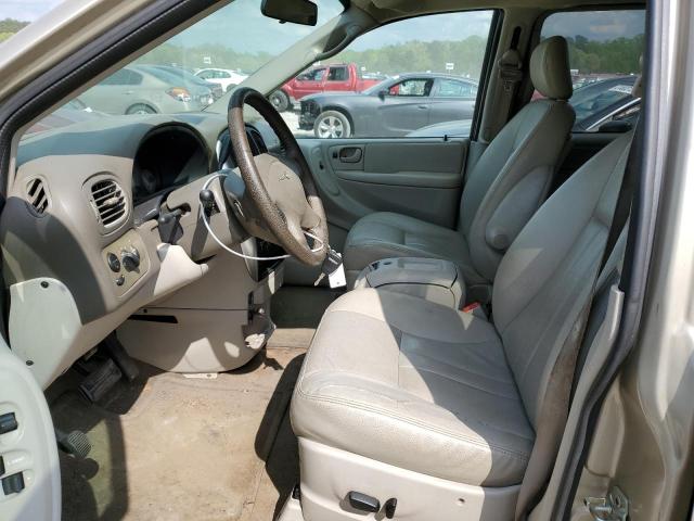 2C4GP54L25R204145 - 2005 CHRYSLER TOWN & COU TOURING ბეჟი ფოტო 7