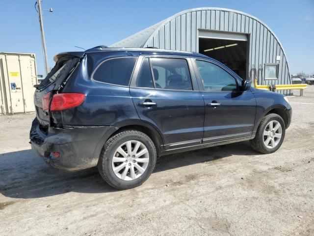 5NMSH13E37H002673 - 2007 HYUNDAI SANTA FE SE BLUE photo 3