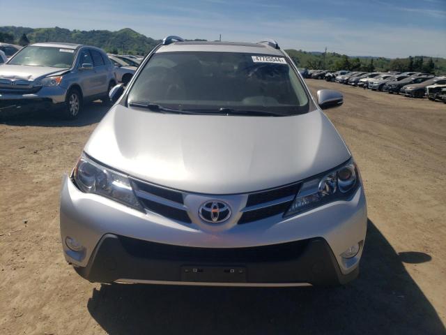 JTMRFREV0DD011769 - 2013 TOYOTA RAV4 XLE SILVER photo 5