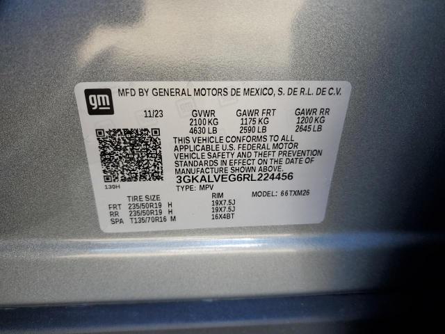 3GKALVEG6RL224456 - 2024 GMC TERRAIN SLT GRAY photo 13