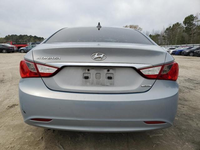 5NPEC4ACXBH047670 - 2011 HYUNDAI SONATA SE BLUE photo 6