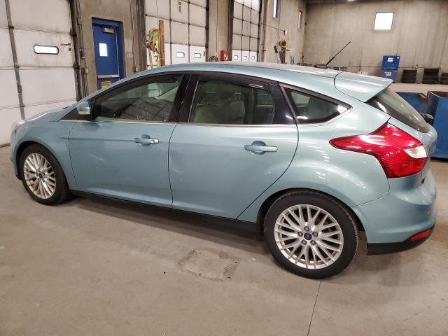 1FAHP3M24CL358397 - 2012 FORD FOCUS SEL TURQUOISE photo 2