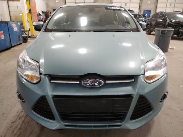 1FAHP3M24CL358397 - 2012 FORD FOCUS SEL TURQUOISE photo 5