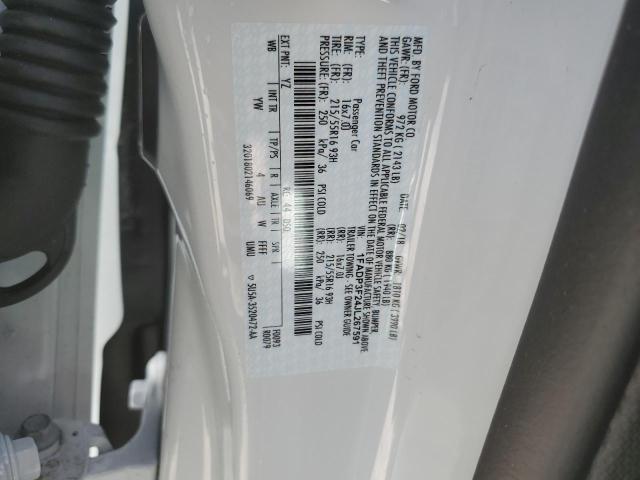 1FADP3F24JL267591 - 2018 FORD FOCUS SE WHITE photo 12