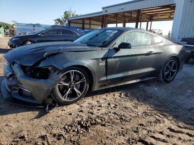 1FA6P8CF4G5259579 - 2016 FORD MUSTANG GT GRAY photo 1