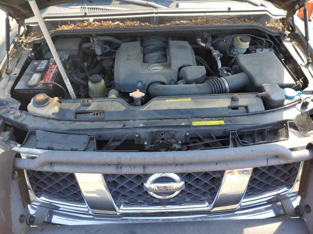 1N6AA07B84N533972 - 2004 NISSAN TITAN XE GRAY photo 11