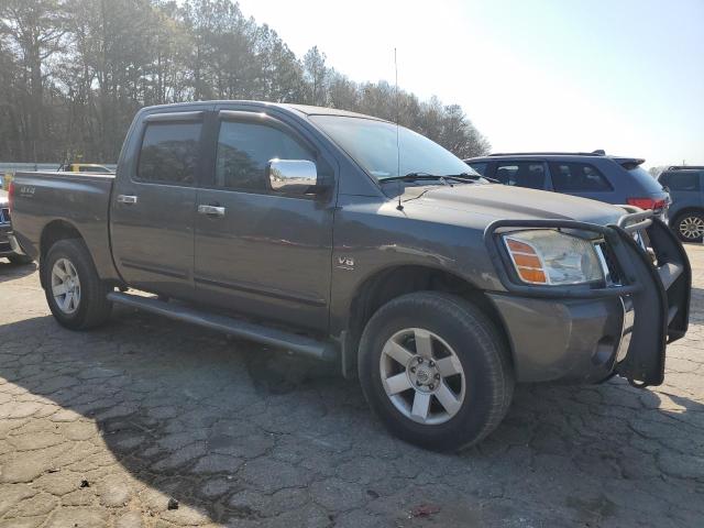 1N6AA07B84N533972 - 2004 NISSAN TITAN XE GRAY photo 4