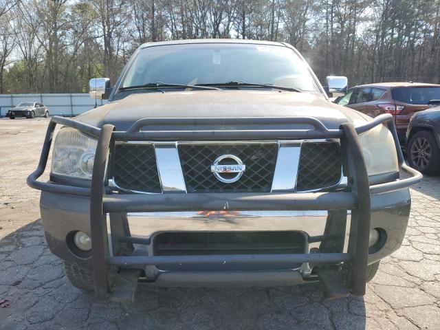 1N6AA07B84N533972 - 2004 NISSAN TITAN XE GRAY photo 5