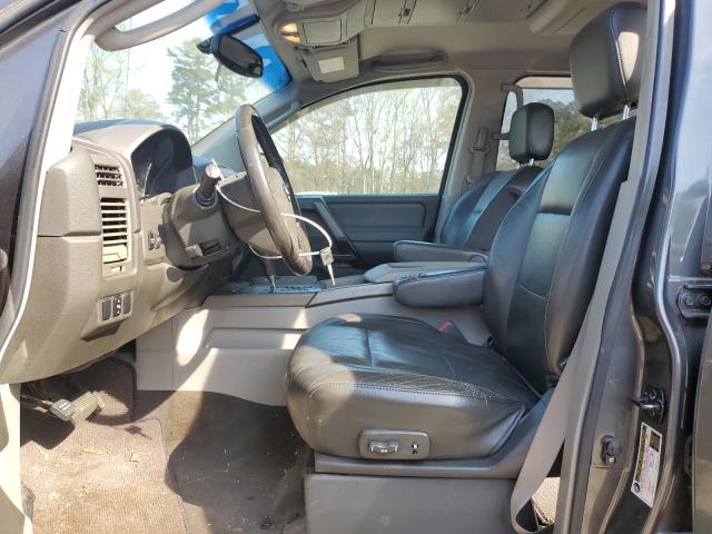 1N6AA07B84N533972 - 2004 NISSAN TITAN XE GRAY photo 7