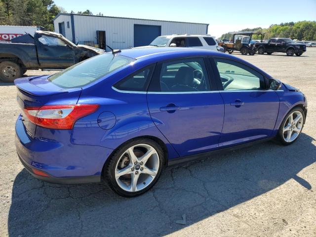 1FADP3J25EL233396 - 2014 FORD FOCUS TITANIUM BLUE photo 3