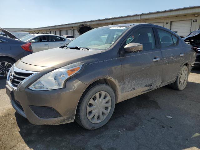 3N1CN7AP8GL865138 - 2016 NISSAN VERSA S GRAY photo 1