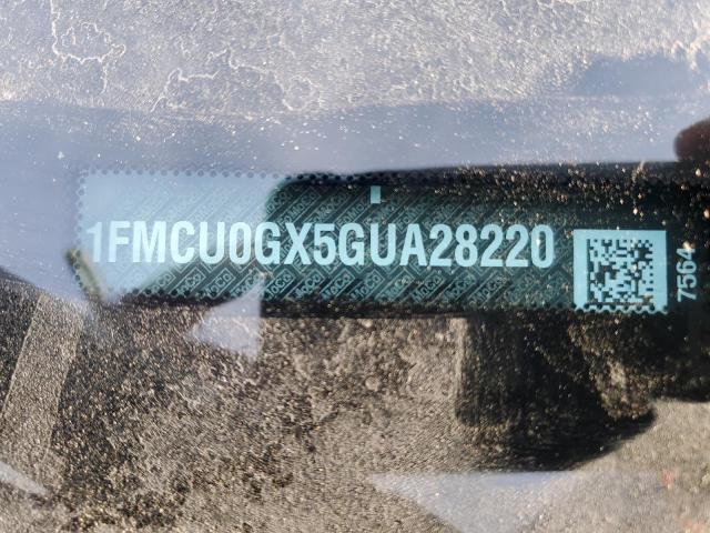 1FMCU0GX5GUA28220 - 2016 FORD ESCAPE SE BLUE photo 12