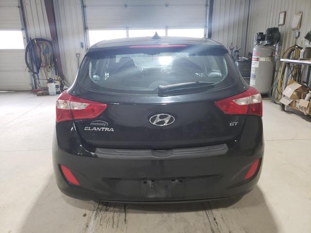 KMHD35LEXDU080446 - 2013 HYUNDAI ELANTRA GT BLACK photo 6